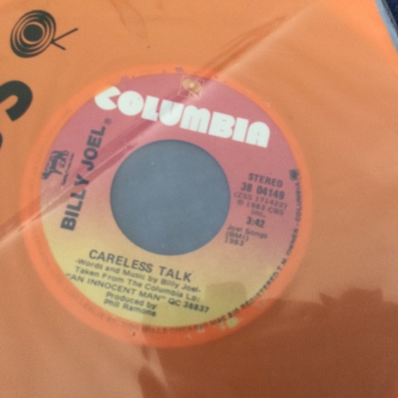 Lot of Six 45 Records Vinyl 80s Springsteen Diana Ross Blondie Billy Joel - Picture 8 of 16